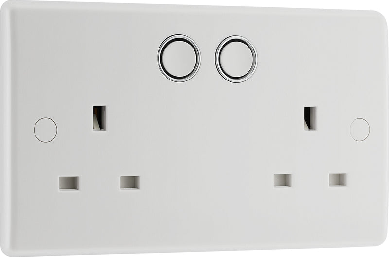 BG Electrical 800 Series - Double, switched, single pole with smart control