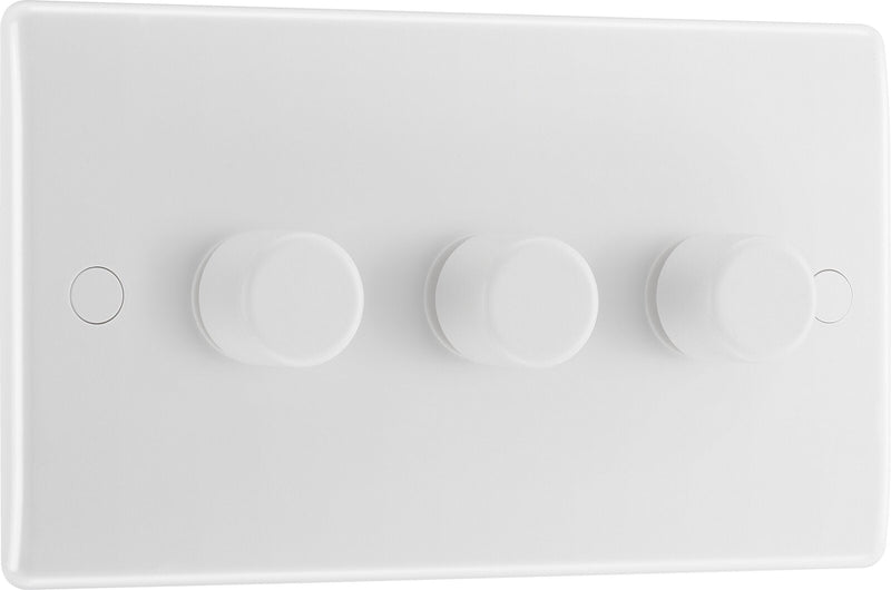 BG Electrical 800 Series - Triple, 2 way push 200W