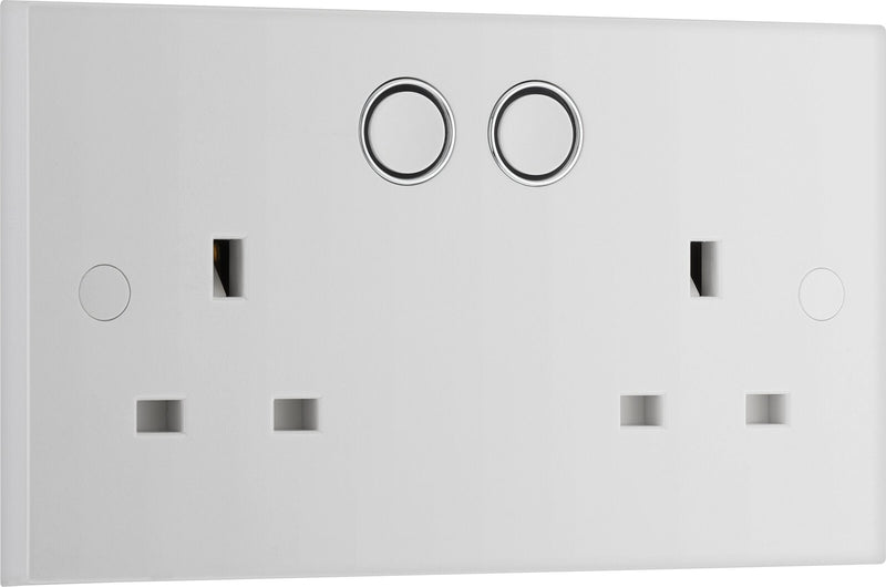 BG Electrical 900 Series - Double, switched, single pole with smart control