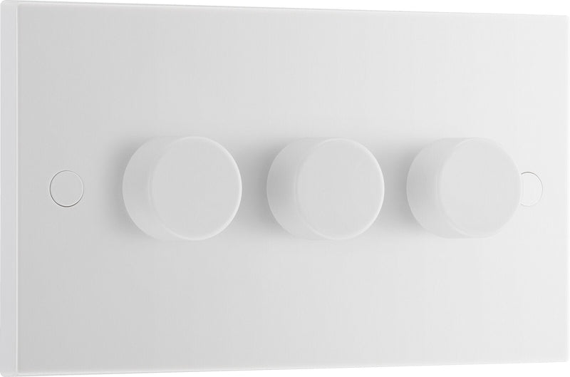 BG Electrical 900 Series - Triple, 2 way push 200W