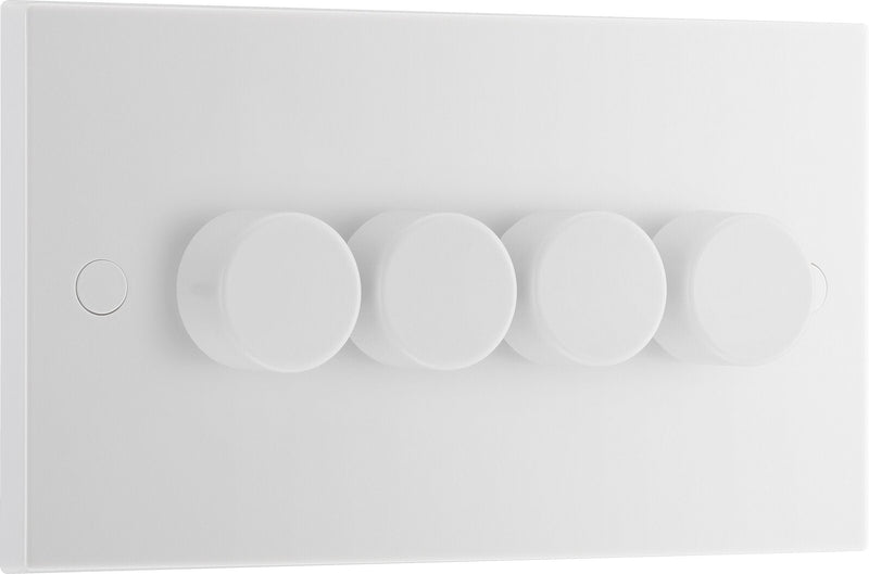 BG Electrical 900 Series - Quadruple, 2 way push 200W