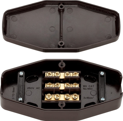 BG Electrical Contractor - Heavy Duty Junction Box, 3 Way, 60A