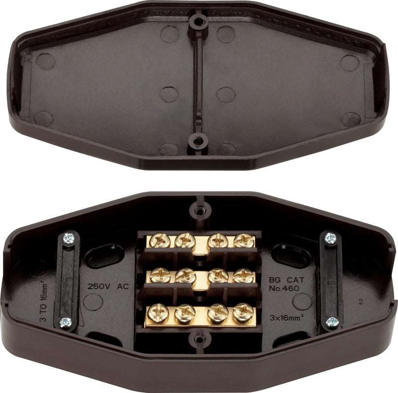 BG Electrical Contractor - Heavy Duty Junction Box, 3 Way, 60A