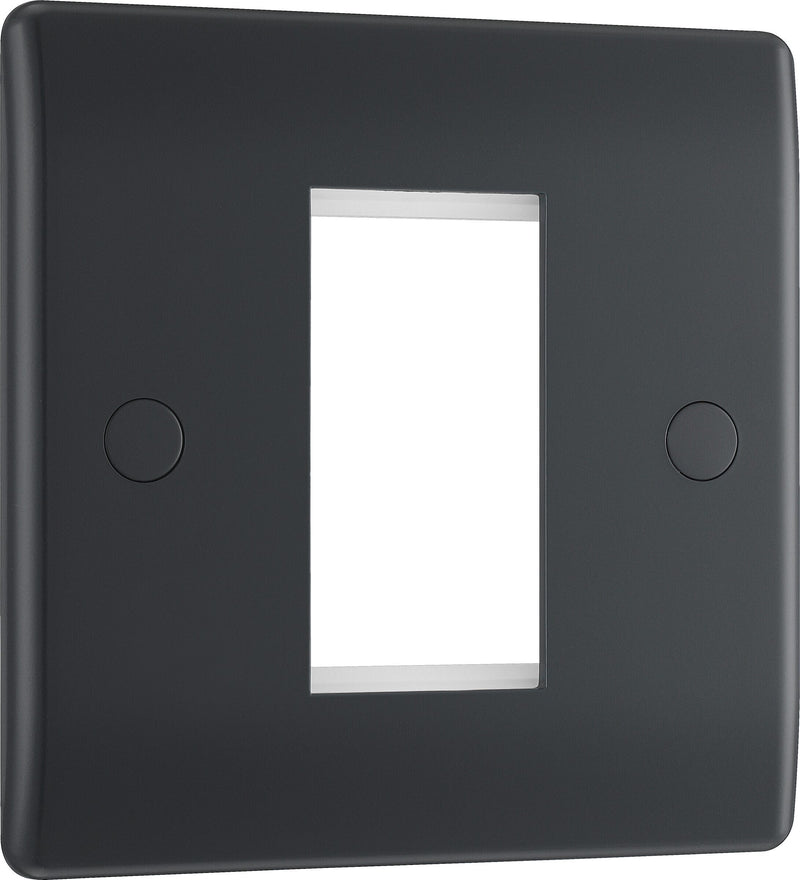 BG Electrical Euro Module - 1 module - square