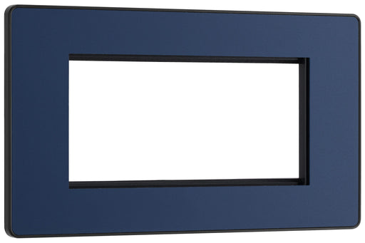 BG Electrical Euro Module - 4 module - rectangular