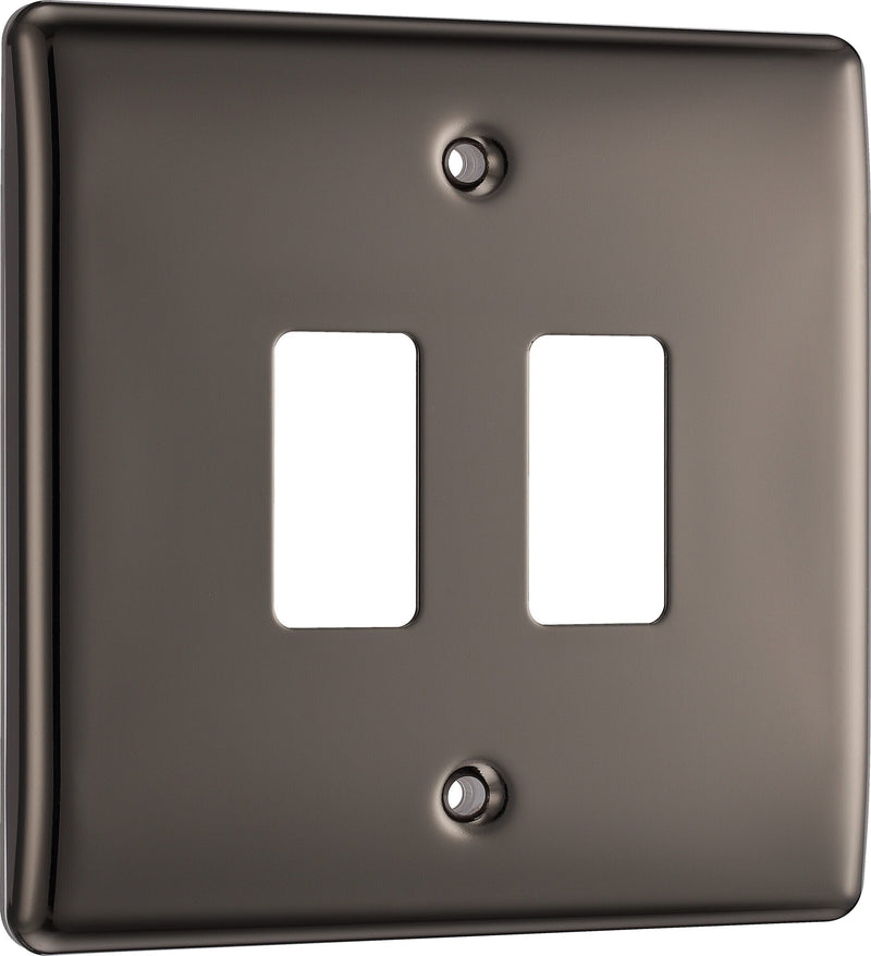 BG Electrical Grid - 2 module, square