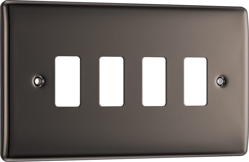 BG Electrical Grid - 4 module, rectangular