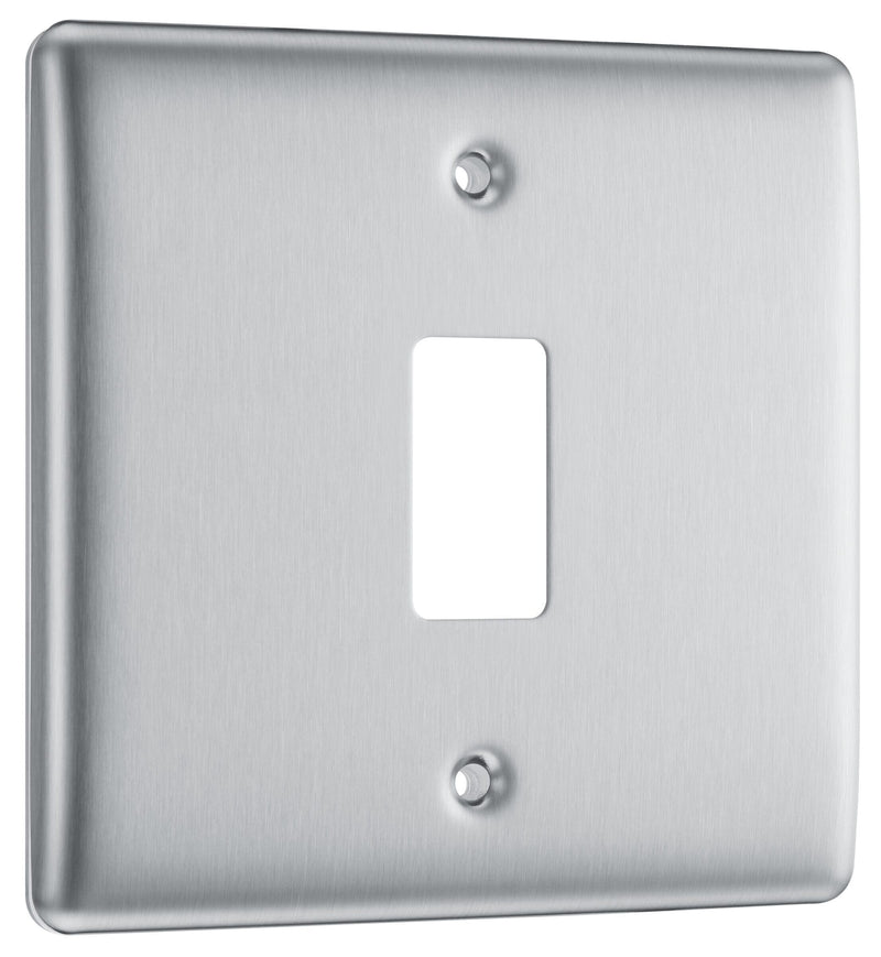 BG Electrical Grid - 3 module, rectangular