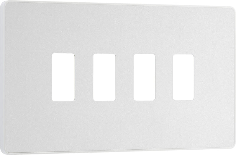 BG Electrical Grid - 4 module, rectangular