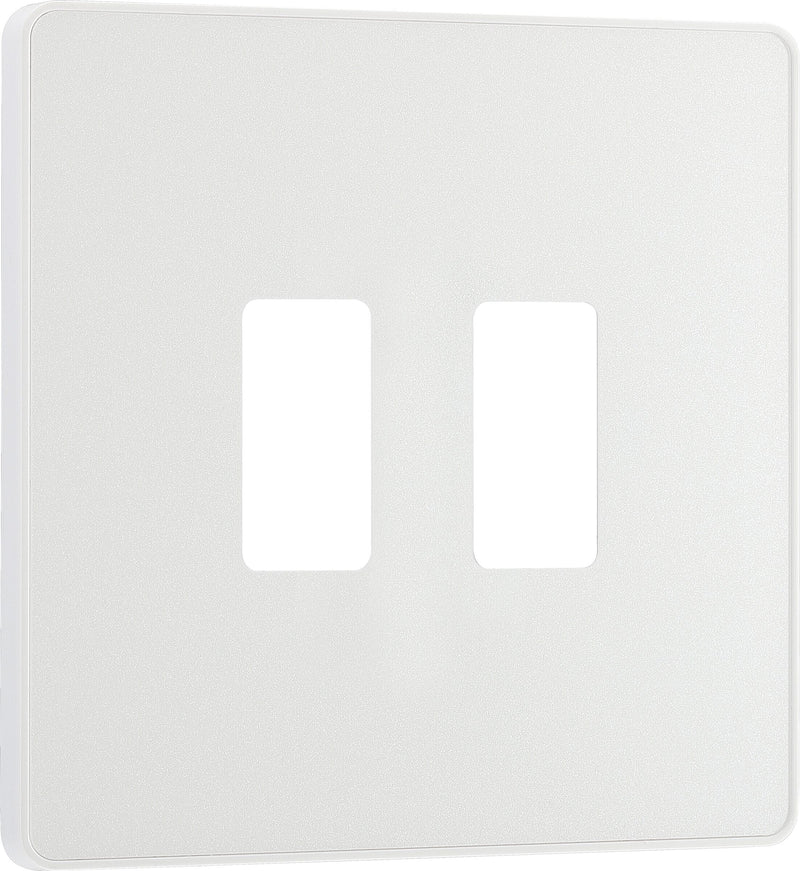 BG Electrical Grid - 2 module, square