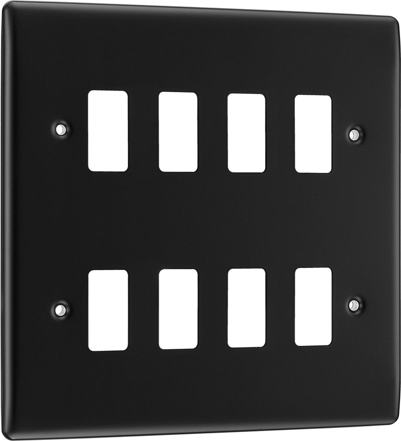 BG Electrical Grid - 8 module, square