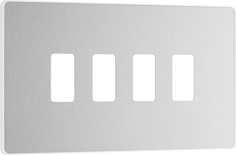 BG Electrical Grid - 4 module, rectangular