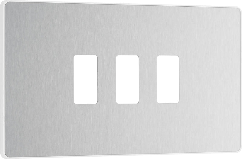 BG Electrical Grid - 3 module, rectangular
