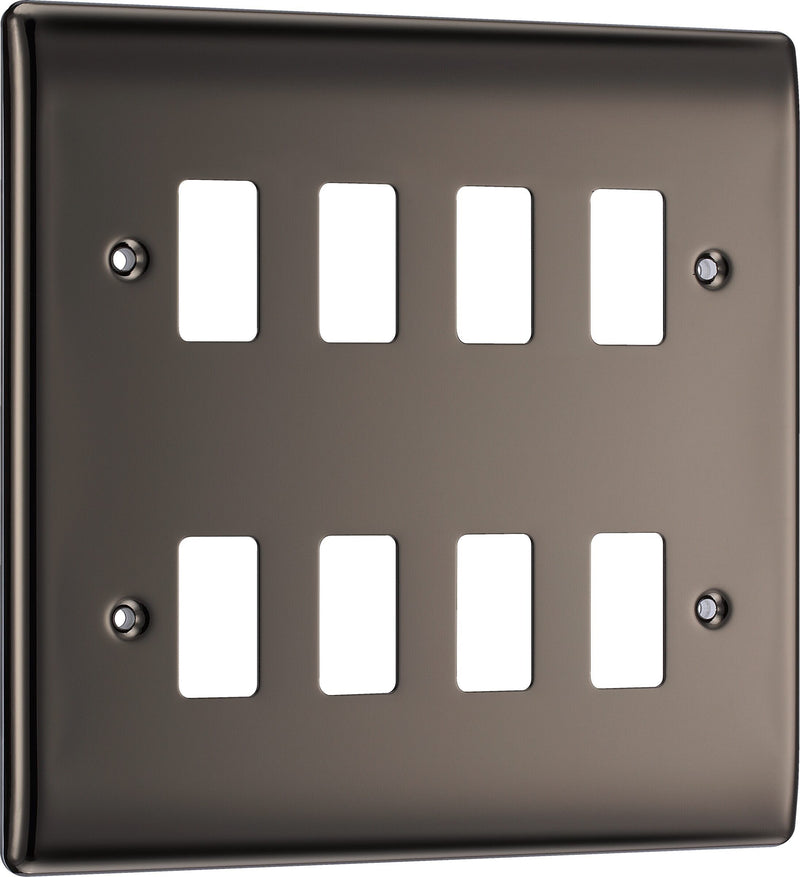 BG Electrical Grid - 8 module, square