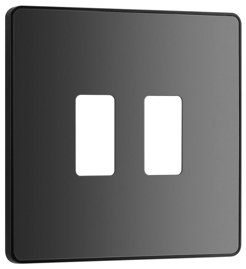 BG Electrical Grid - 2 module, square