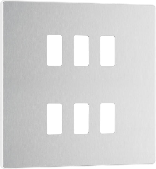 BG Electrical Grid - 6 module, square