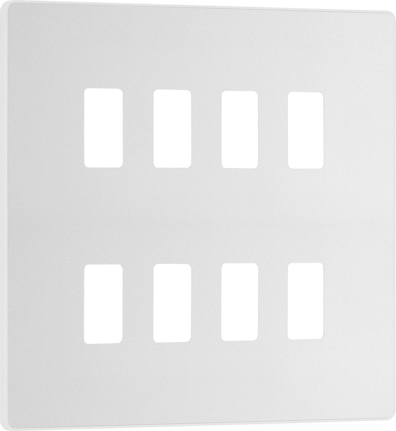 BG Electrical Grid - 8 module, square