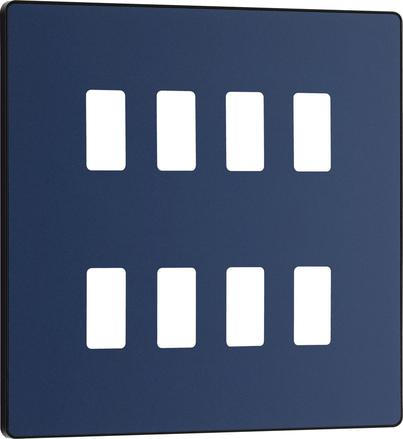 BG Electrical Grid - 8 module, square