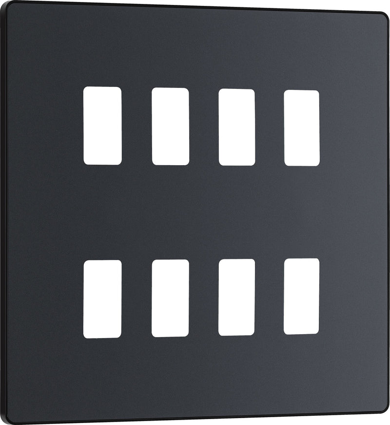 BG Electrical Grid - 8 module, square
