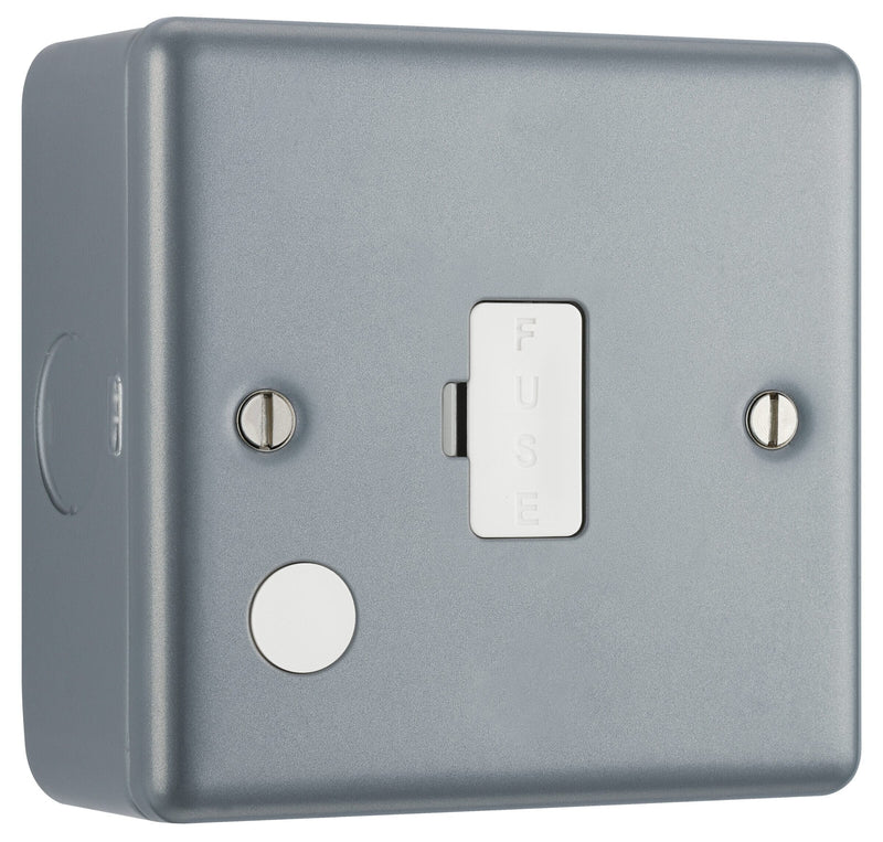 BG Electrical Metal Clad - Unswitched and fused with optional flex outlet