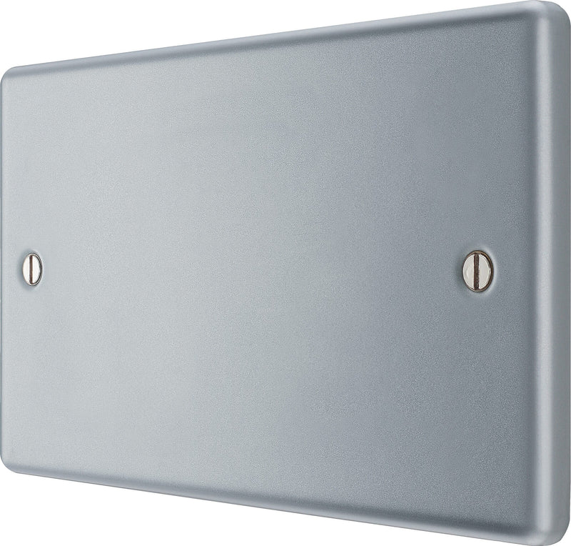 BG Electrical Metal Clad - Double, blank plate