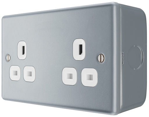BG Electrical Metal Clad - Double, unswitched