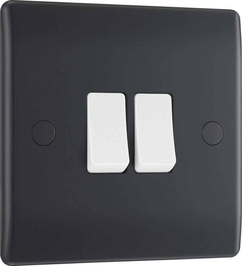 BG Electrical Part M - Double, 2 way switch
