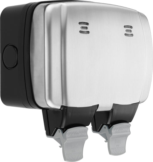 BG Electrical Weatherproof Decorative - Double, switched, double pole, IP66