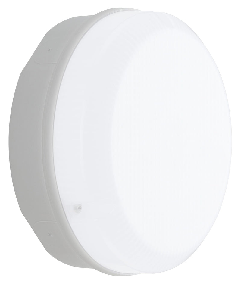 Luceco Mosi - Mosi bulkhead round white 1150 lumens fixed output driver and emergency