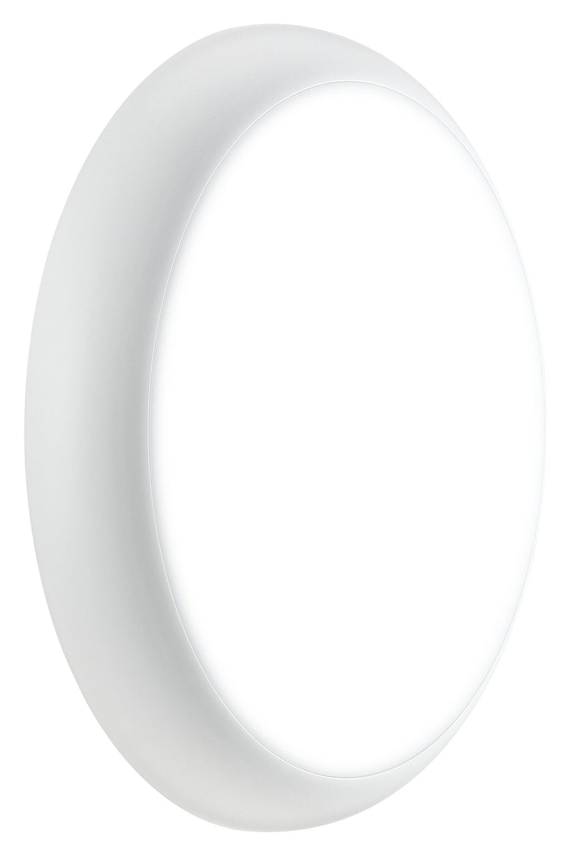 Luceco Sierra - Sierra bulkhead 1200 lumens fixed output driver emergency and microwave sensor