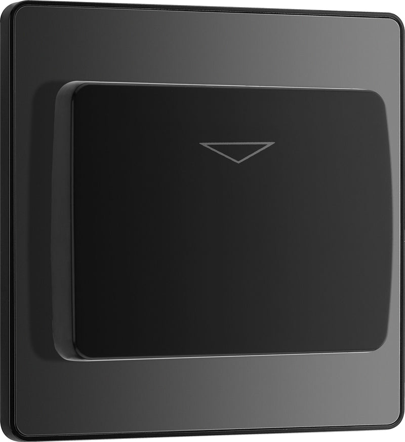 BG Electrical Evolve Black Chrome - Hotel key card switch