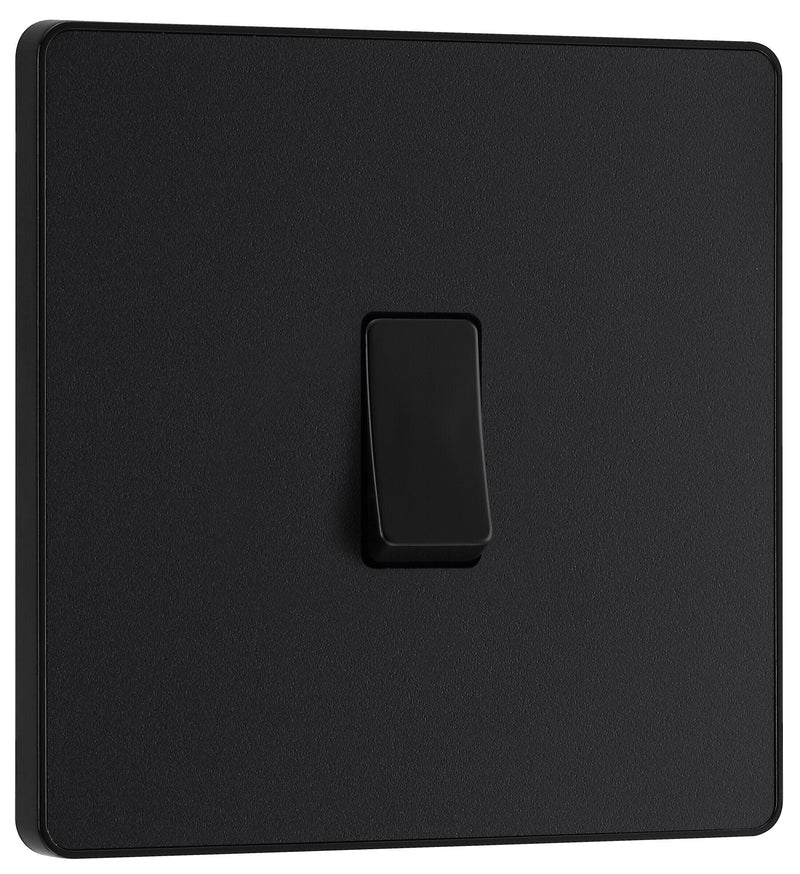 BG Electrical Evolve Matt Black - Intermediate switch