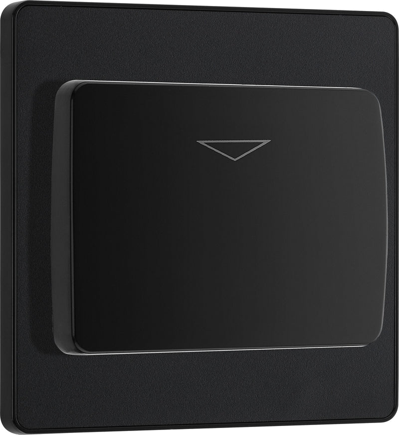 BG Electrical Evolve Matt Black - Hotel key card switch