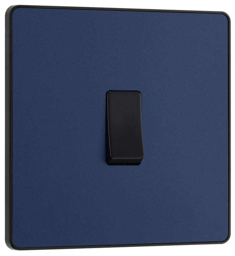 BG Electrical Evolve Matt Blue - Intermediate switch