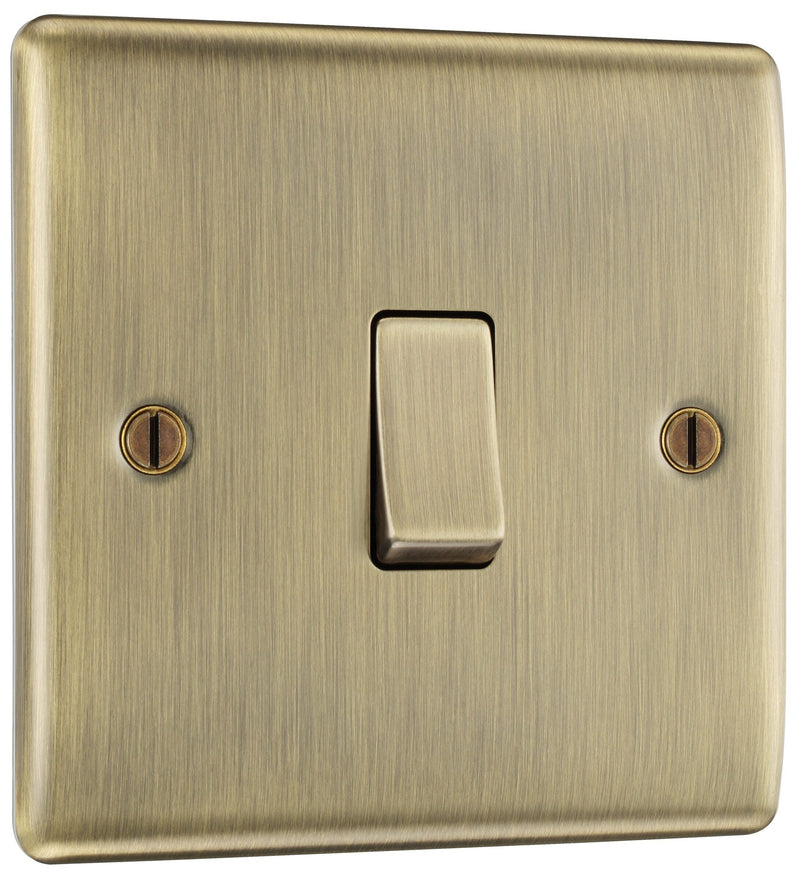 BG Electrical Nexus Metal Antique Brass - Intermediate switch