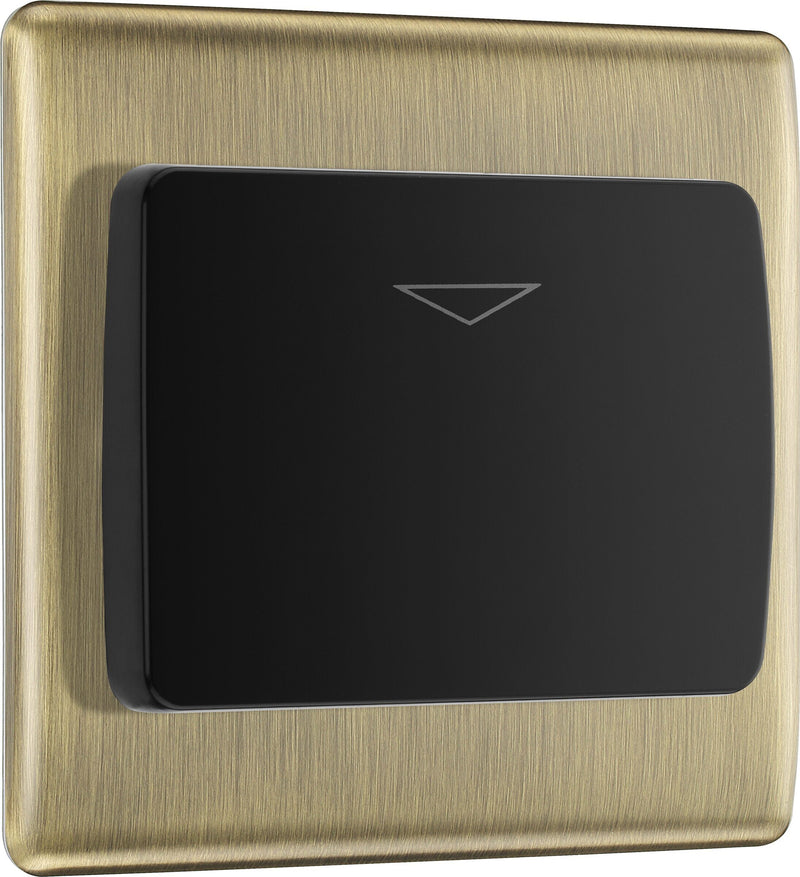 BG Electrical Nexus Metal Antique Brass - Hotel key card switch