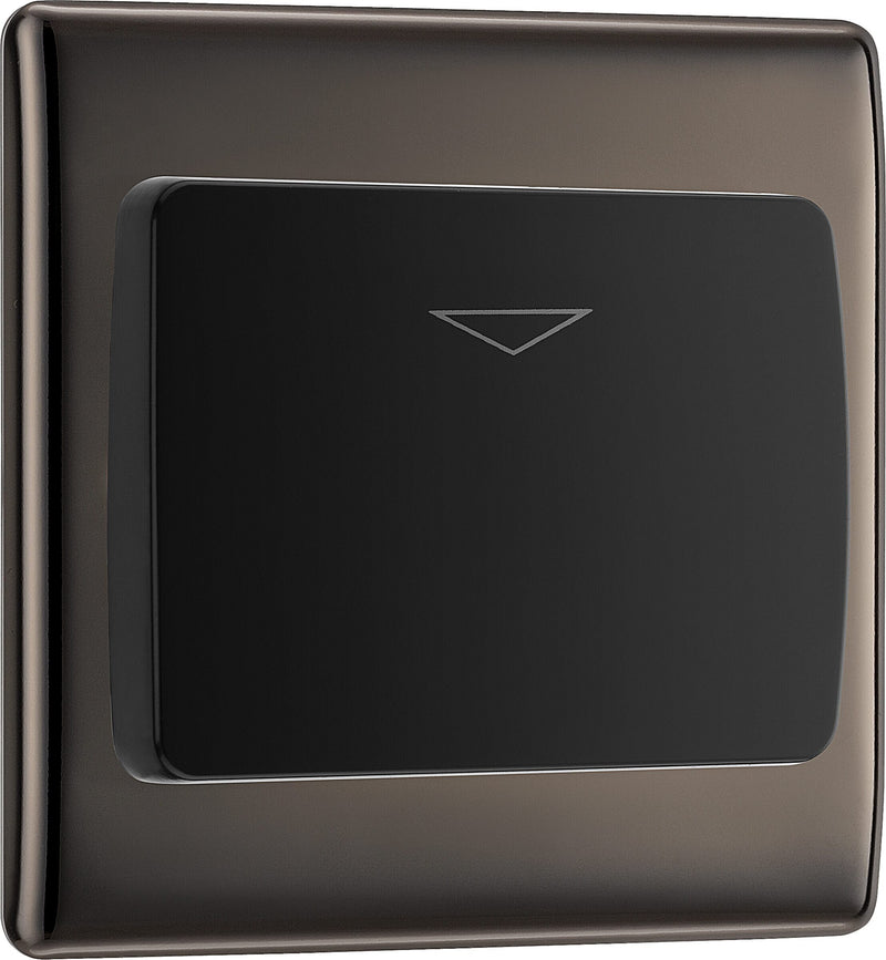 BG Electrical Nexus Metal Black Nickel - Hotel key card switch