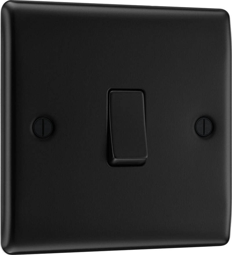 BG Electrical Nexus Metal Matt Black - Intermediate switch