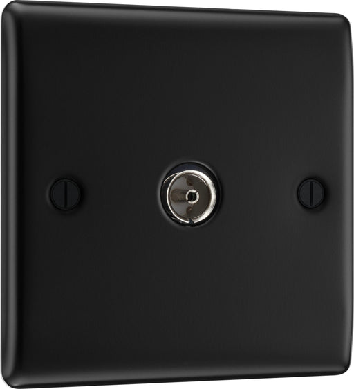 BG Electrical Nexus Metal Matt Black - Single, co-axial
