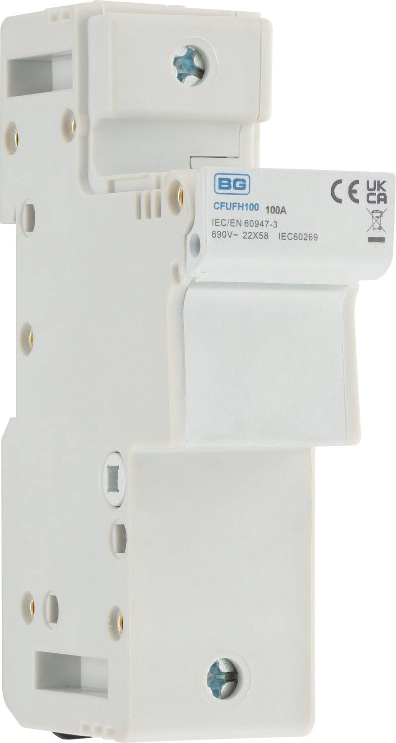 BG Circuit Protection Kits Replacement Parts - 22mm x 58mm DIN mount fuse holder