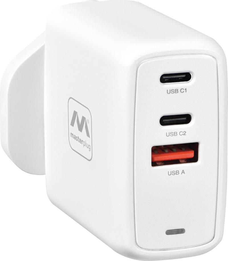 Masterplug USB - 67W, ideal for mobile phones, tablets and laptops