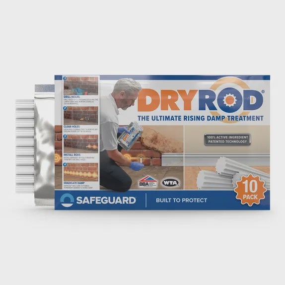 Dryrod Damp-Proofing Rods: BBA Approved Rising Damp Treatment