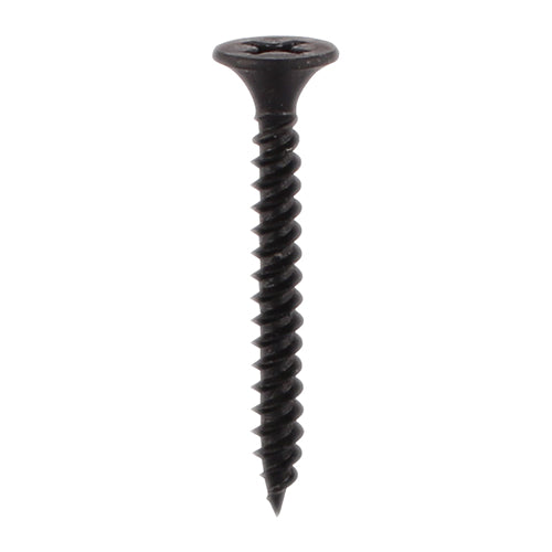 TIMCO Drywall Fine Thread Bugle Head Black Screws — Tub