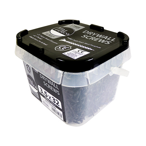 TIMCO Drywall Fine Thread Bugle Head Black Screws