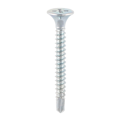 TIMCO Drywall Self-Drilling Bugle Head Silver Screws — Bag