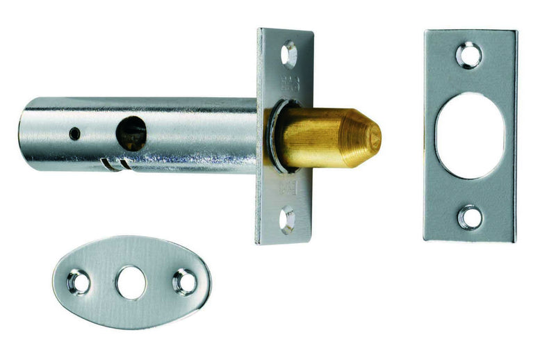 61Mm Door Security Bolt - Polished Chrome