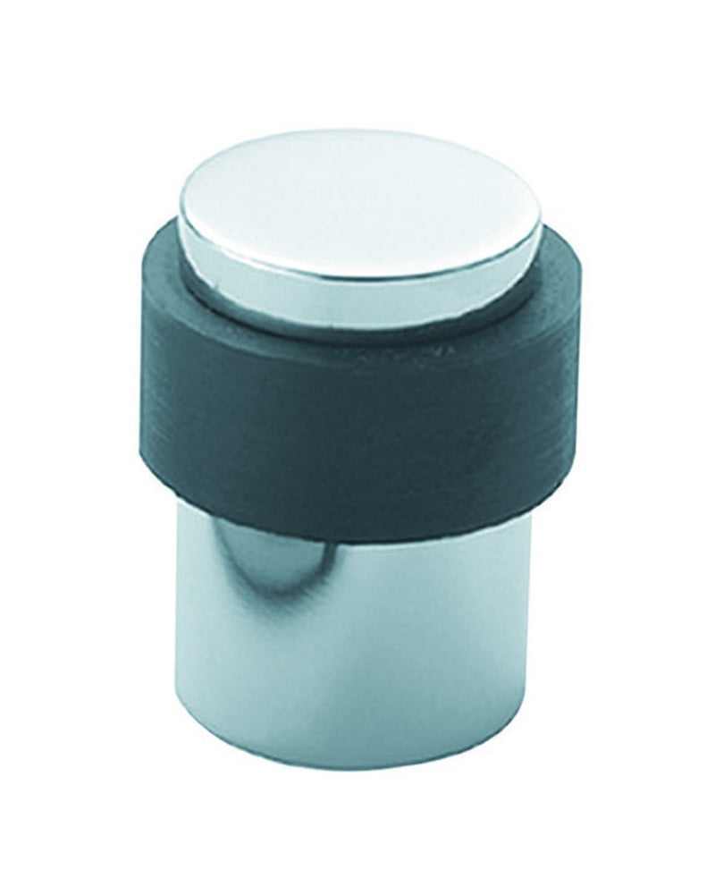 40 X 30Mm - Floor Mounted Doorstop - Concealed Fix - Bright Stainless Steel 40mm