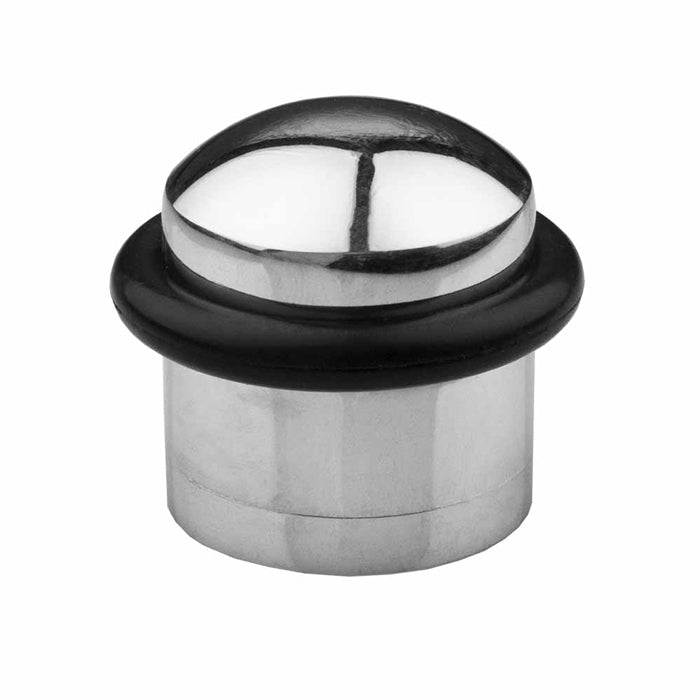 Floor Mounted Doorstop - Polished Chrome 32MM