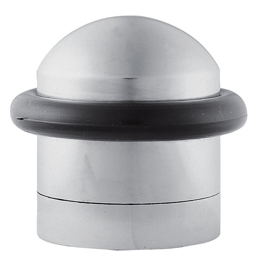 Floor Mounted Doorstop - Satin Chrome 32MM