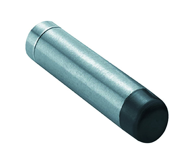 70 X 16Mm - Wall Mounted Doorstop - Concealed Fix - Satin Stainless Steel